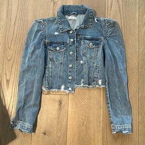 Women’s Denim Cropped Jacket